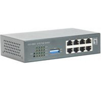 Switch LevelOne FEP-0800, 8x 10/100, PoE