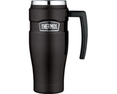 Thermos Waterproof thermal mug with handle Thermos 0,47l - black mat
