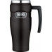 Thermos Waterproof thermal mug with handle Thermos 0,47l - black mat