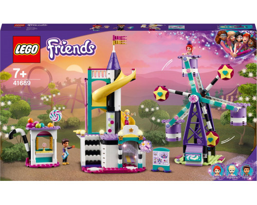 LEGO Friends Magiczny diabelski młyn i zjeżdżalnia (41689)