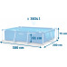 Intex Frame-Based  300x200cm 2w1 (28272)