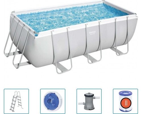 Bestway Swimming pool rack Power Steel 412x201cm 5w1 (56456)