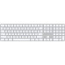 Apple Magic Keyboard Bezprzewodowa Biało-srebrna US (MK2C3LB/A)