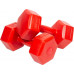 Eb Fit dumbbells bituminous 2 x 3 kg