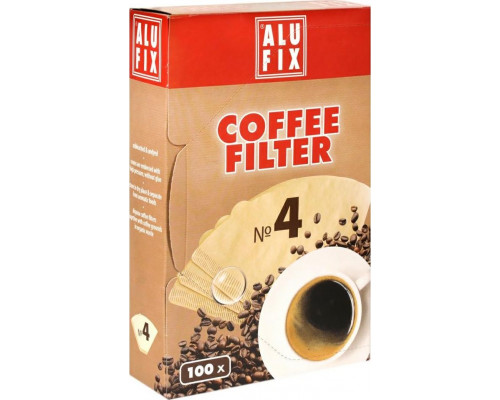Alufix Filtry do kawy r. 4 100szt.