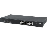 Switch Intellinet Network Solutions Gigabit 16x 1000Mbps RJ45 PoE/PoE+ 220W Rack 19 (560993)