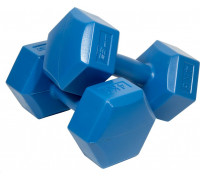 Eb Fit dumbbells bituminous 2 x 4 kg