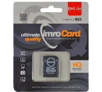 SD  Imro MicroSDXC 64 GB Class 10 UHS-I/U1  (KOM000517)