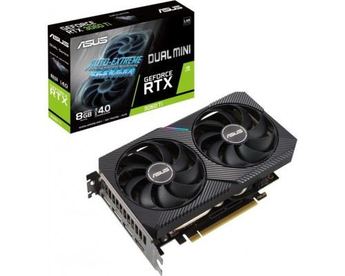 *RTX3060Ti Asus Dual GeForce RTX 3060 Ti V2 mini 8GB GDDR6 (DUAL-RTX3060TI-8G-MINI-V2)