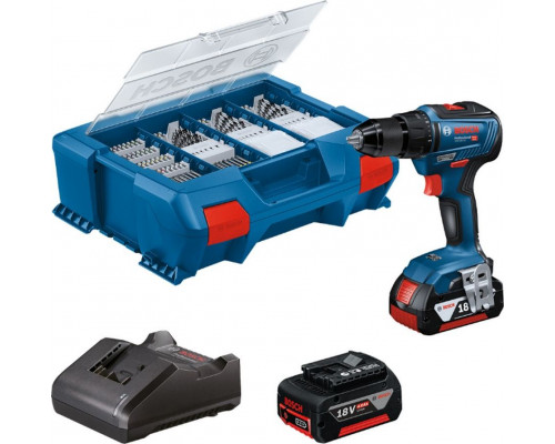 Bosch GSR 18V-55 18 V 2 x akumulator 4 Ah (06019H5209)