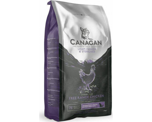 Canagan CANAGAN CAT 1,5kg LIGHT/SENIOR & STERILISED /4