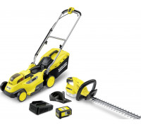 Karcher LMO 18-36 Battery + nożyce do żywopłotu HGE 18-45