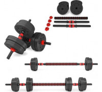 HMS Dumbbells adjustable, barbell 2w1 15 kg (SGP15)