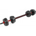 HMS Dumbbells adjustable, barbell 2w1 15 kg (SGP15)