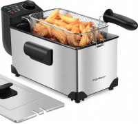 Aigostar  2200W 3.0L Stainless steel deep fryer VDE / Agni