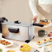 Aigostar  2200W 3.0L Stainless steel deep fryer VDE / Agni