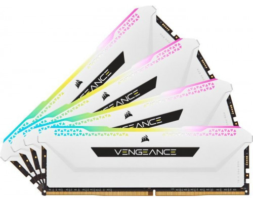 Corsair Vengeance RGB PRO SL, DDR4, 64 GB, 3200MHz, CL16 (CMH64GX4M4E3200C16W)