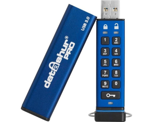 Pendrive iStorage datAshur Pro, 8 GB  (IS-FL-DA3-256-8)