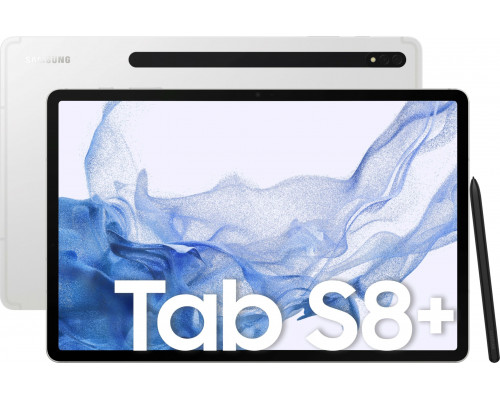 Samsung Galaxy Tab S8+ 12.4" 256 GB Srebrne (SM-X800NZSBEUE)