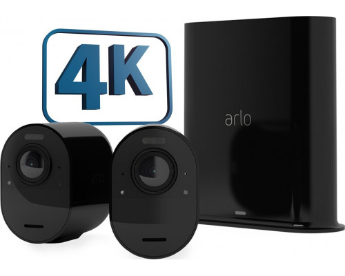 Arlo Arlo Ultra 2 Spotlight Camera Set of 2 black - 4K camera