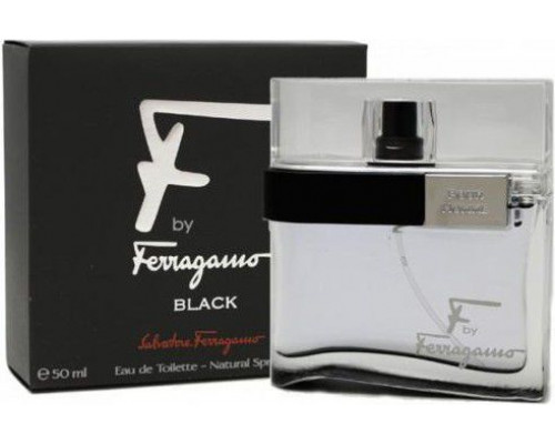 Salvatore Ferragamo F by Ferragamo Black EDT 50 ml