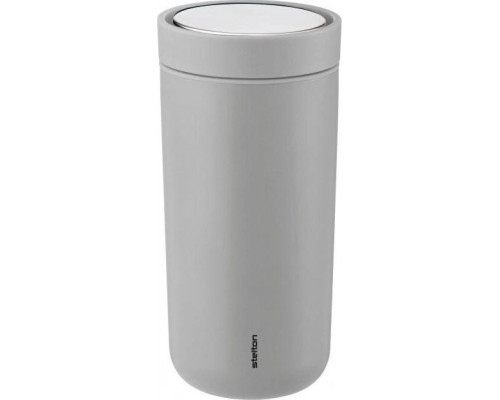 Stelton To Go Click  Mug 0,4 l soft light grey