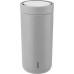 Stelton To Go Click  Mug 0,4 l soft light grey