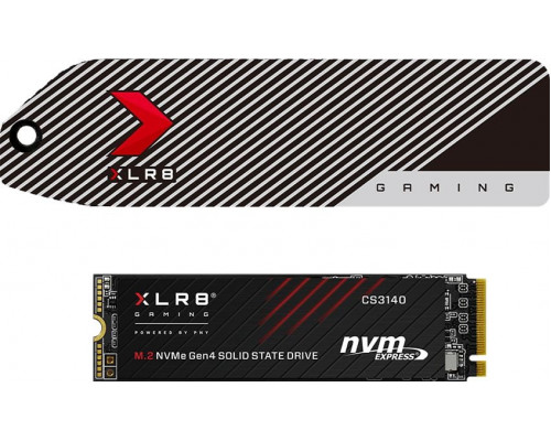 SSD 1TB SSD PNY XLR8 CS3140 1TB M.2 2280 PCI-E x4 Gen4 NVMe (M280CS3140PSV-1TB-RB)