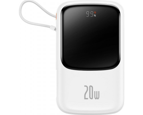 Baseus Qpow 20W Lightning 10000mAh White