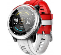 Smartwatch Kumi M1 White-red  (KU-M1/RD)