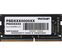 Patriot Signature, SODIMM, DDR4, 8 GB, 2133 MHz, CL15 (PSD48G213381S)