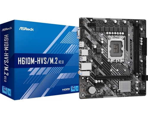 Intel H610 ASRock H610M-HVS/M.2 R2.0