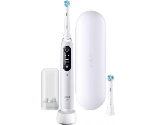 Brush Oral-B Brush magnetic iO Series 6 White Alabaster + additional tip
