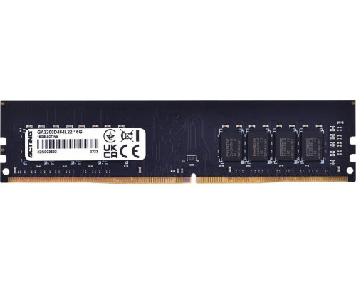 GoodRam DDR4, 16 GB, 3200MHz, CL22 (GA3200D464L22/16G)