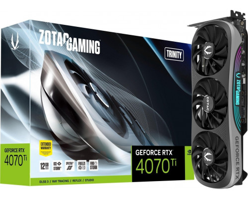 *RTX4070Ti Zotac Gaming GeForce RTX 4070 Ti Trinity 12GB GDDR6X (ZT-D40710D-10P)
