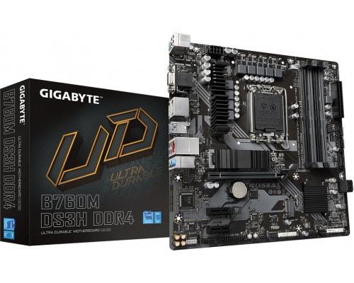 Intel B760 Gigabyte B760M DS3H DDR4