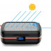 Choetech Choetech wireless TWS waterproof z panelem słonecznym i wbudowanym powerbankiem 2500mAh czarny (BH-T05)