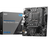 Intel H610 MSI PRO H610M-E DDR4