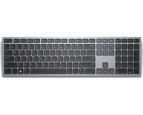 Dell Dell Keyboard KB700 Wireless, RU, 2.4 GHz, Bluetooth 5.0, Titan Gray