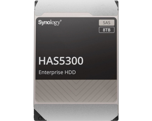 Synology HDD SAS 8TB HAS5300-8T 3,5 cala 12Gb/s 512e 7,2k