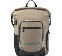 Hama Hama Terra torba na notebooka 39,6 cm (15.6") Backpack Beige, Black