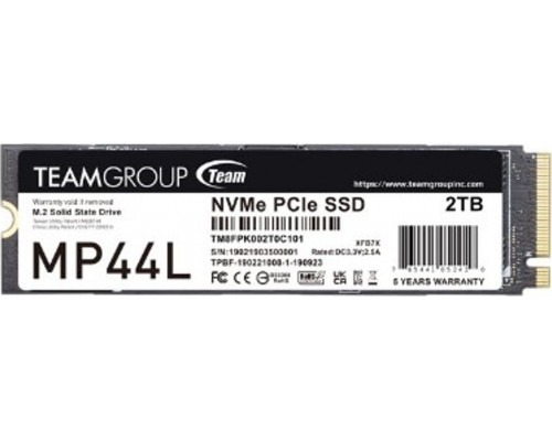TeamGroup MP44L 2TB M.2 2280 PCI-E x4 Gen4 NVMe (TM8FPK002T0C101)