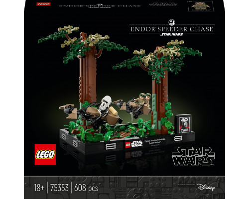 LEGO Star Wars™ Endor™ Speeder Chase Diorama (75353)