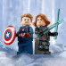 LEGO Marvel Motocykle Czarnej Wdowy i Kapitana Ameryki (76260)