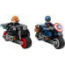 LEGO Marvel Motocykle Czarnej Wdowy i Kapitana Ameryki (76260)