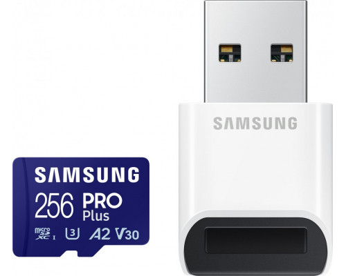 SD  Samsung PRO Plus MicroSDXC 256 GB U3 A2 V30 (MB-MD256SB/WW)