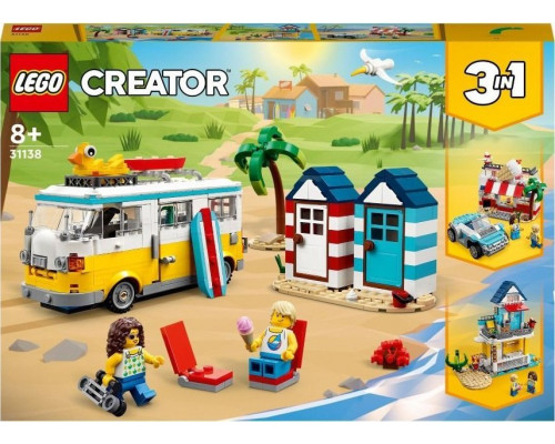 LEGO Creator Kamper na plaży (31138)