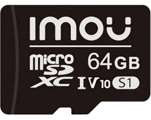 SD  IMOU S1 MicroSDXC 64 GB Class 10 U1 V10 (ST2-64-S1)
