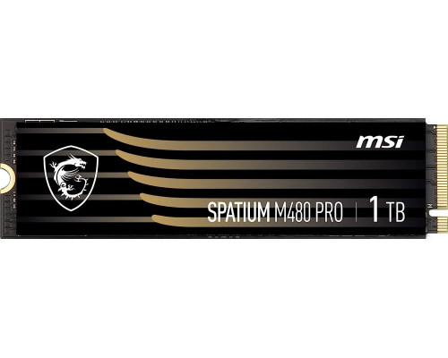 SSD MSI Spatium M480 Pro 1TB M.2 2280 PCI-E x4 Gen4 NVMe (S78-440L1G0-P83)