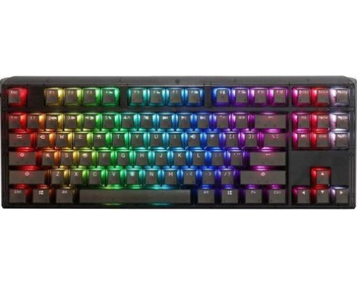 Ducky Ducky One 3 Aura Black TKL Gaming Tastatur, RGB LED - MX-Silent-Red
